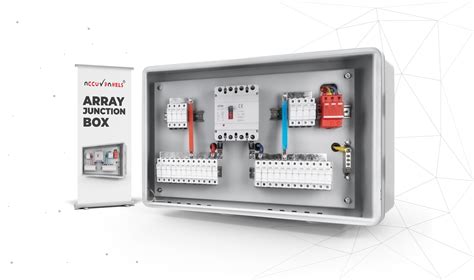 what is array junction box|solar panel junction box connection.